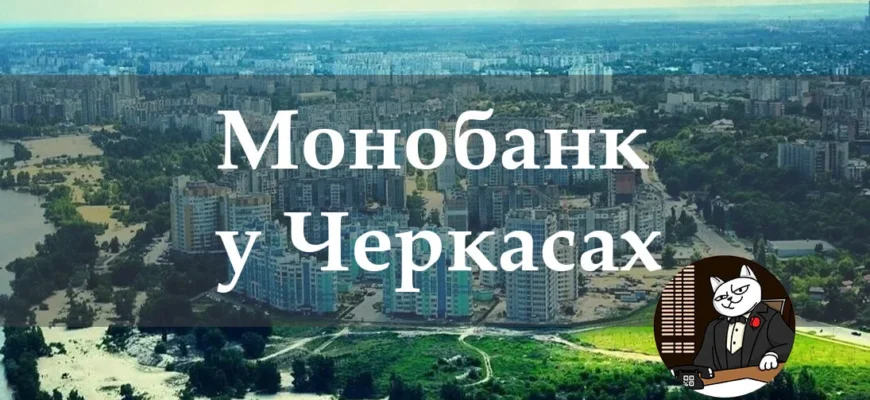 Адреса отделений Монобанк в Черкассах