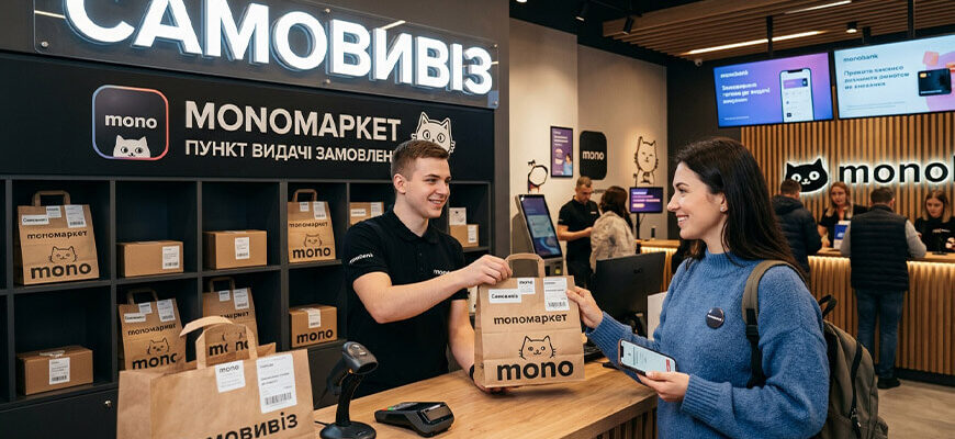 Самовывоз в monoмаркете